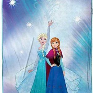 Disney Frozen Plush Baby Throw Soft Blanket Anna